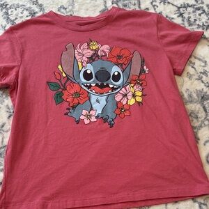 Stitch Women's Tee - Rose Red